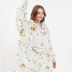 Heated Hoodie Blanket – Stay Cozy All Winter Long
