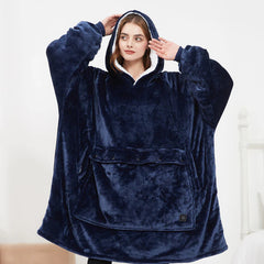 Heated Hoodie Blanket – Stay Cozy All Winter Long